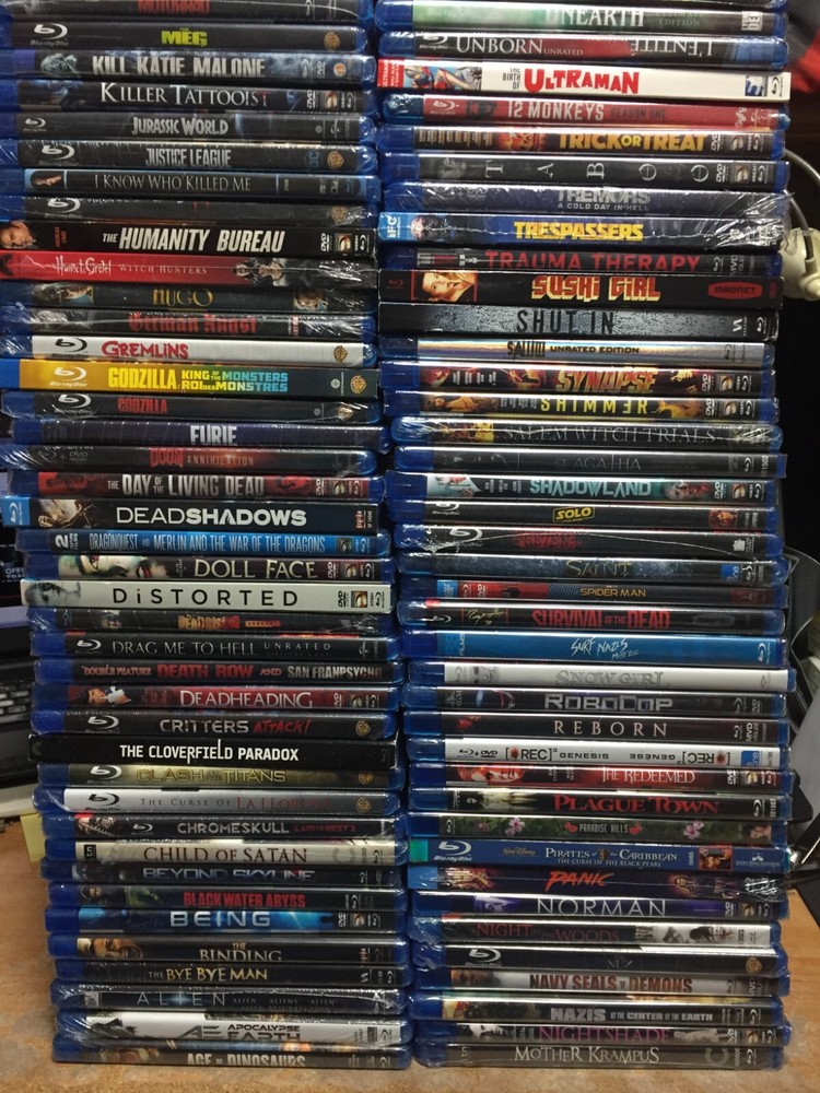 Clearance Sale - New Horror, Fantasy, Sci-Fi Blu-Rays - $4+ - get 50% discount-image