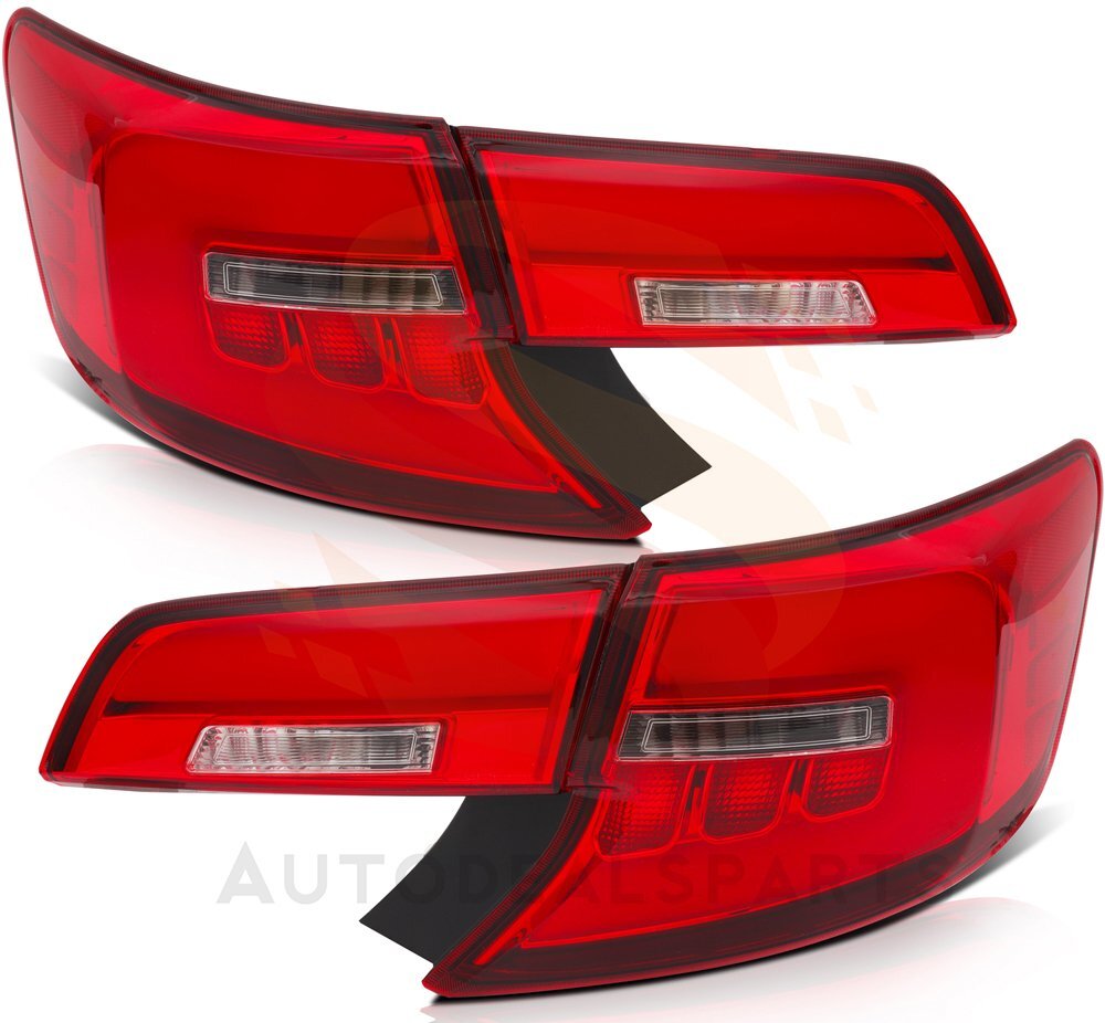 For Toyota Camry 2012-2014 Tail Light Red Car Brake Turn Single Light Pair