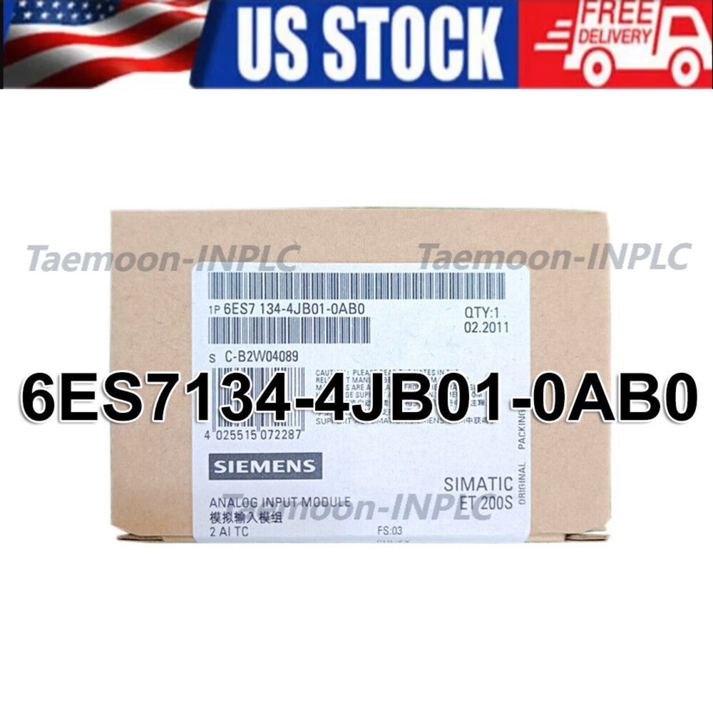 New Siemens 6ES7134-4JB01-0AB0 Electronics module for ET200S 6ES7 134-4JB01-0AB0