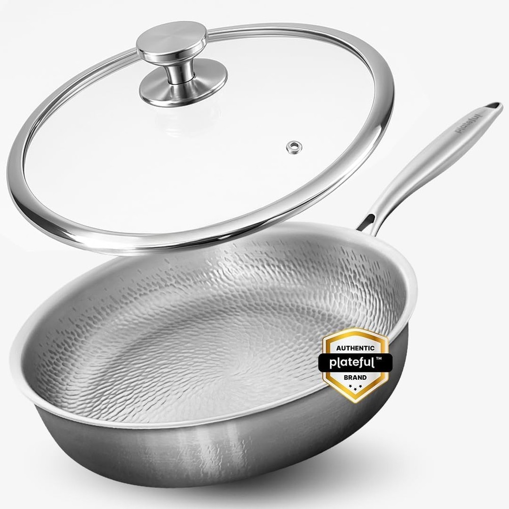 Plateful Titanium Pan For Cooking 12