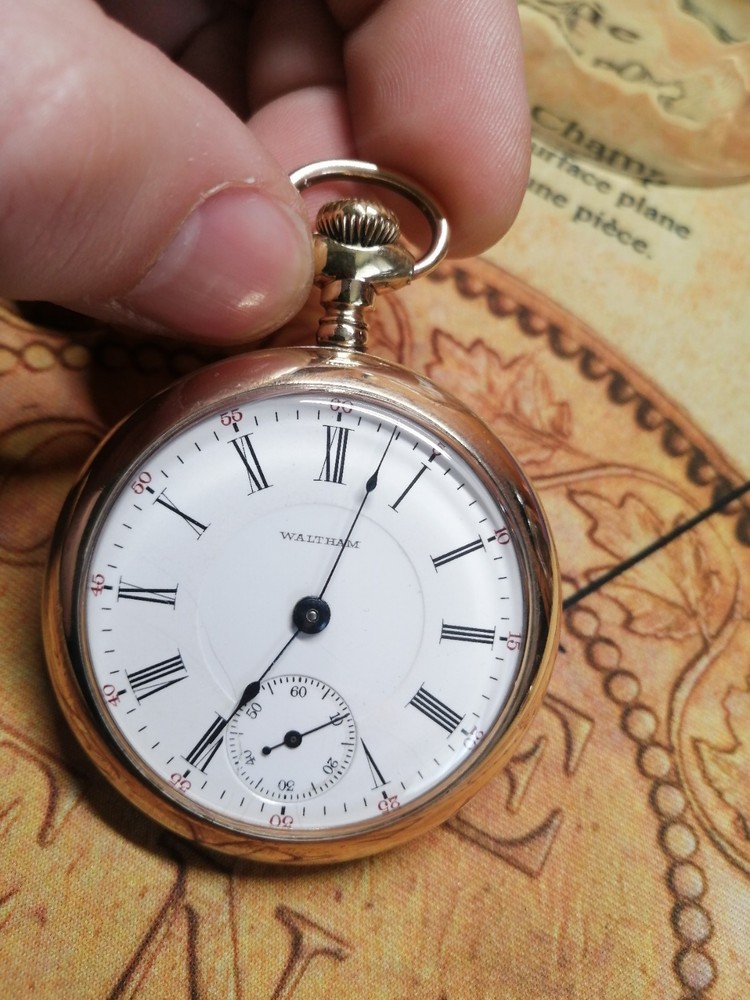 Waltham Mass PS Bartlett Antique Pocket Watch 1883