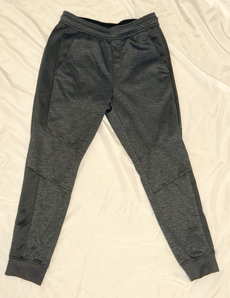 Reebok Light/Dark Grey Comfy Sweat Pants, Mens Sz M