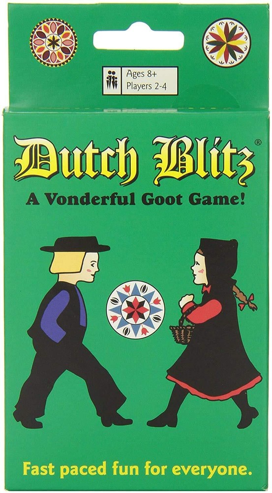 Fast-paced card game for 2-4 players ages 8+ with 160 easy-to-learn cards