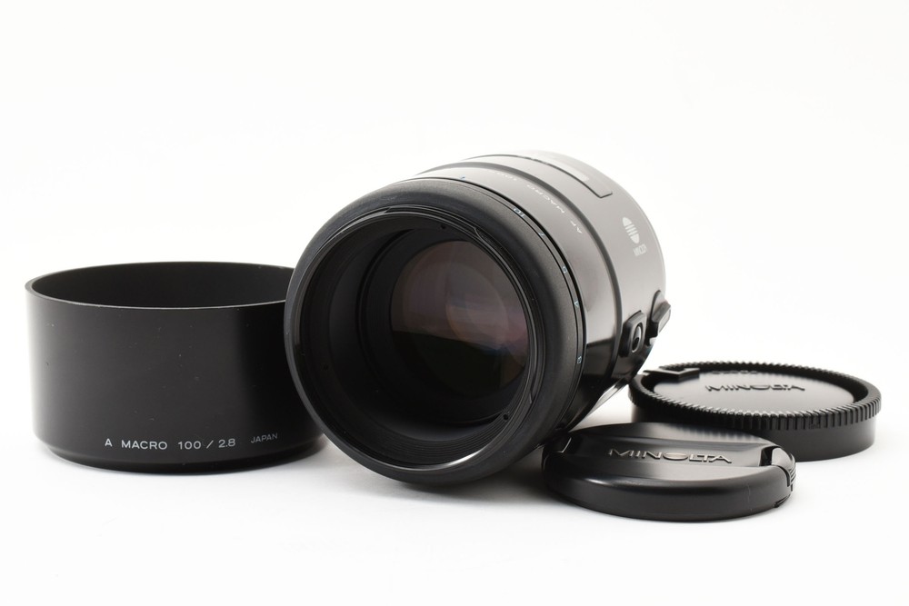 [MINT] Minolta AF Macro 100mm f/2.8 New Type for Sony A Mount Lens From JAPAN