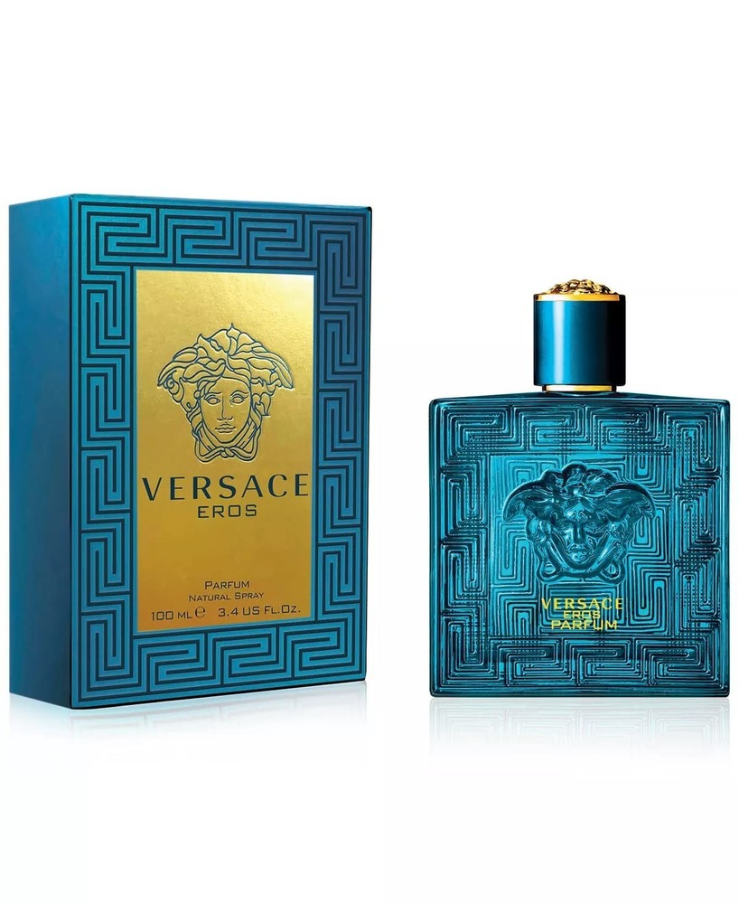 Versace Eros Parfum 3.4oz / 100ml Spray for Men Versace Brand New Sealed