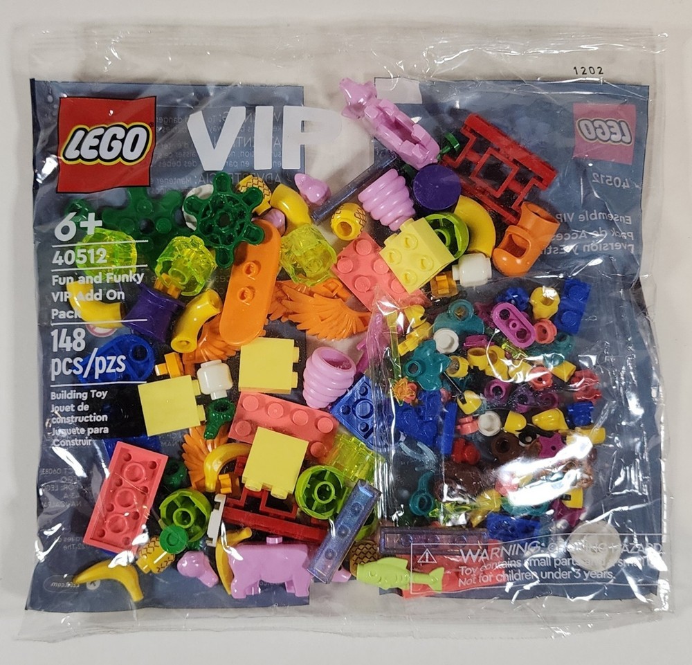 LEGO 40512 - Fun and Funky VIP Add On - 148 pcs - Polybag New & Sealed - Retired
