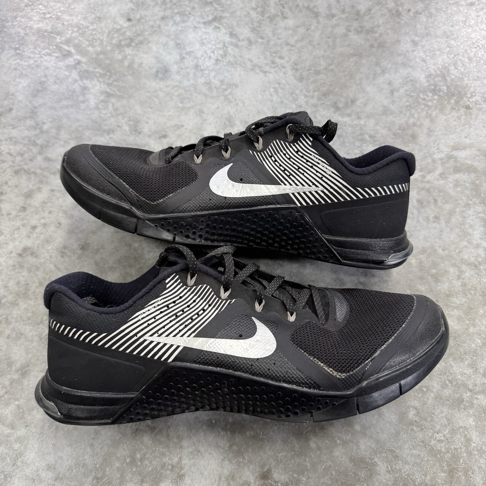 Nike Metcon 1 black training shoes 846028 991 womens size 9.5 crossfit Nike ID