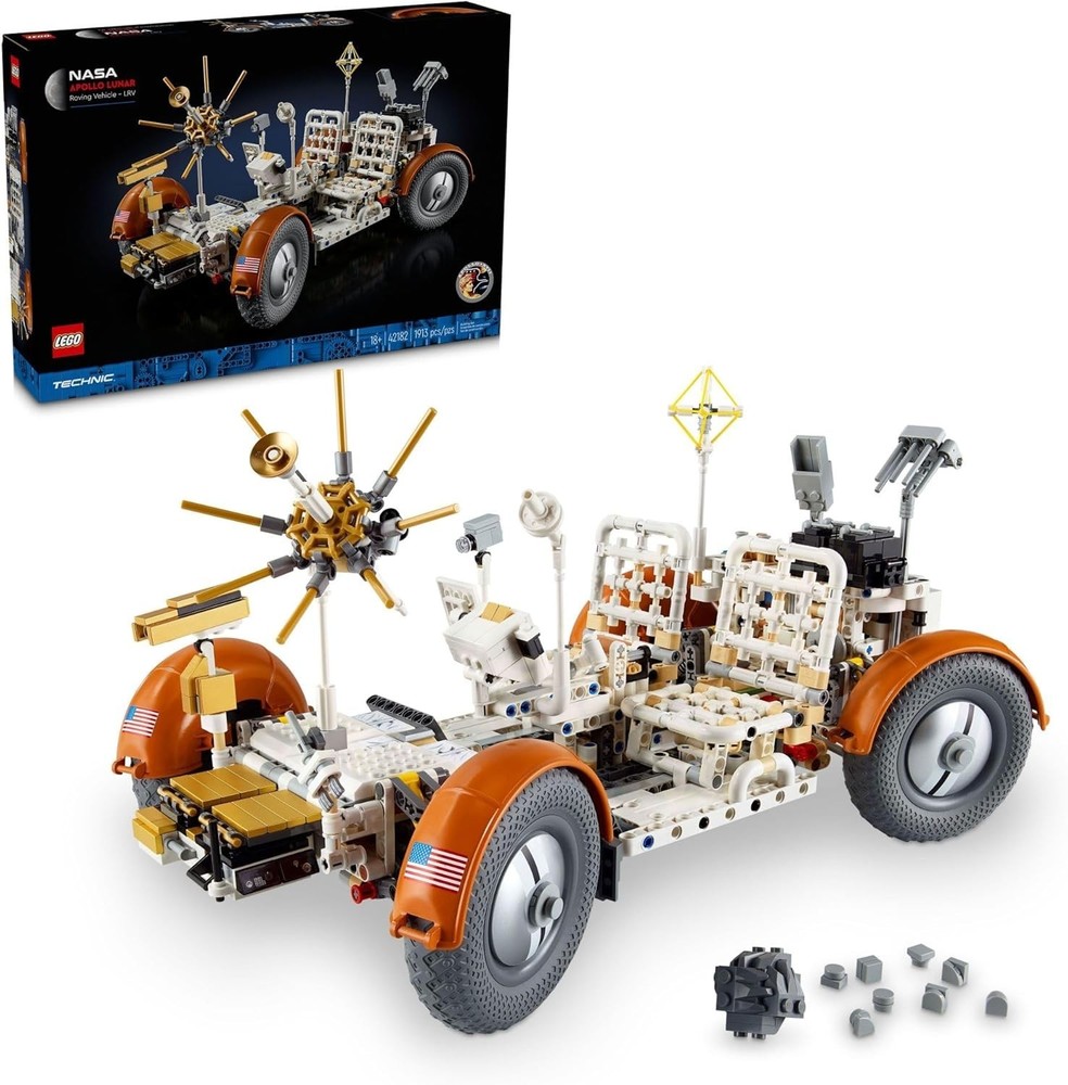 LEGO Technic NASA Apollo Lunar Roving Vehicle LRV Building Set - Craft Kits for