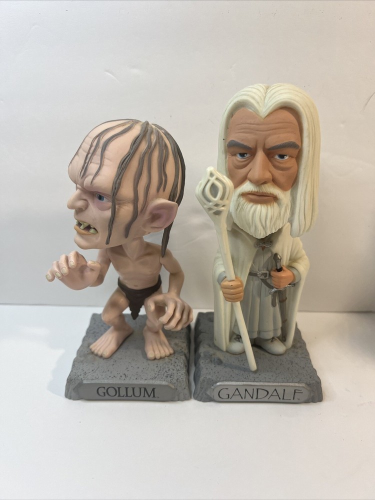 Funko Wacky Wobbler - Lord of the Ring Gandalf & Gollum Bobbleheads Set Of 2