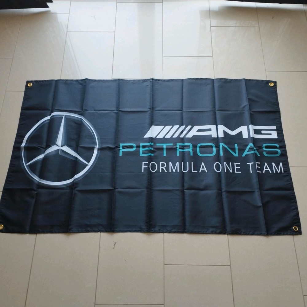 Mercedes Benz F1 AMG PETRONAS Flag/Banner/Goods/Advertising/Mural