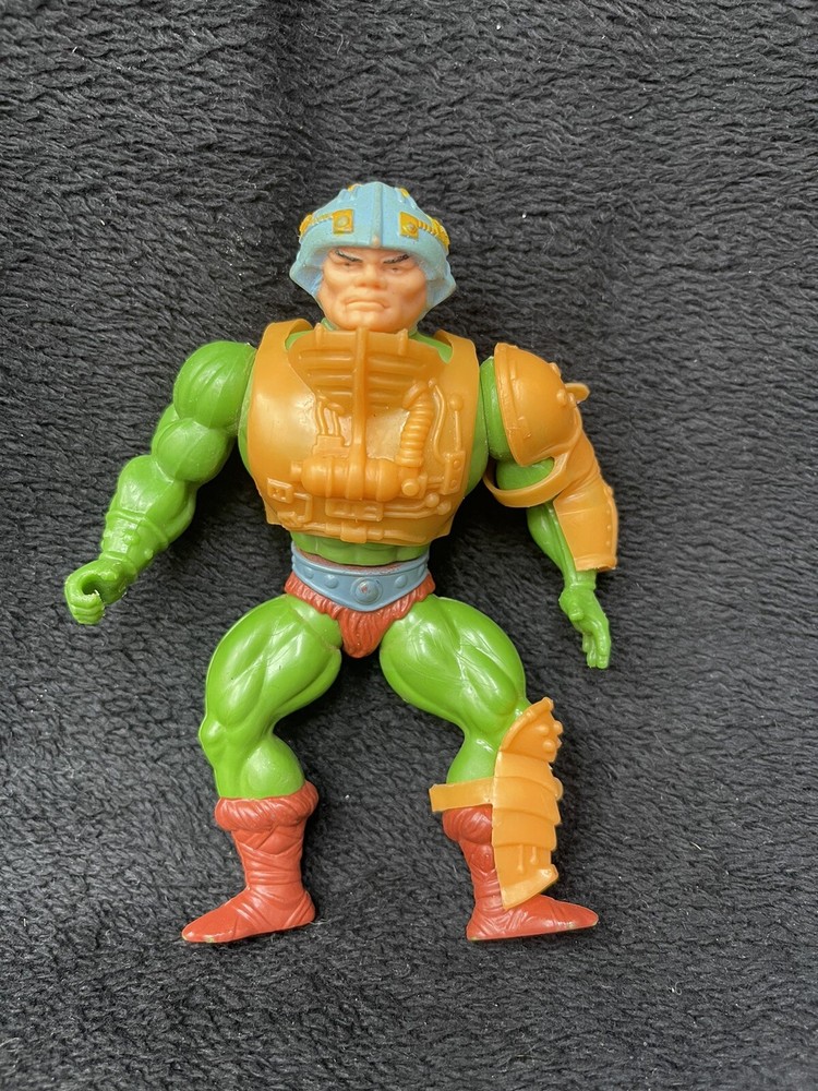 MOTU Vintage MAN-AT-ARMS Masters of the Universe Figure He-Man 1982 Mattel