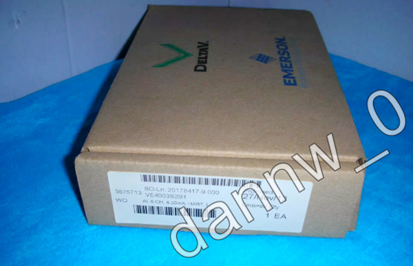 1PC New in box EMERSON VE4003S2B1(KJ3222X1-BA1+KJ4001X1-CA1) Analog Input Card