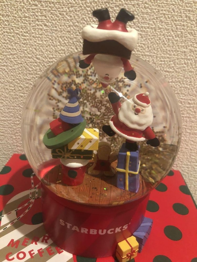 Starbucks 2019 Holiday Snow Globe Collectible Gift