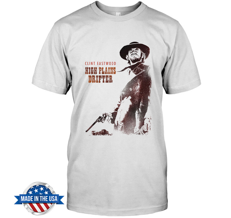 Clint Eastwood High Plains Drifter Ernest Tidyman Western Movie Poster T-Shirt