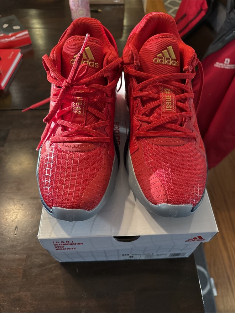 Adidas DON x #2 Marvel Spider-Man Basketball Shoes Men’s Size 8