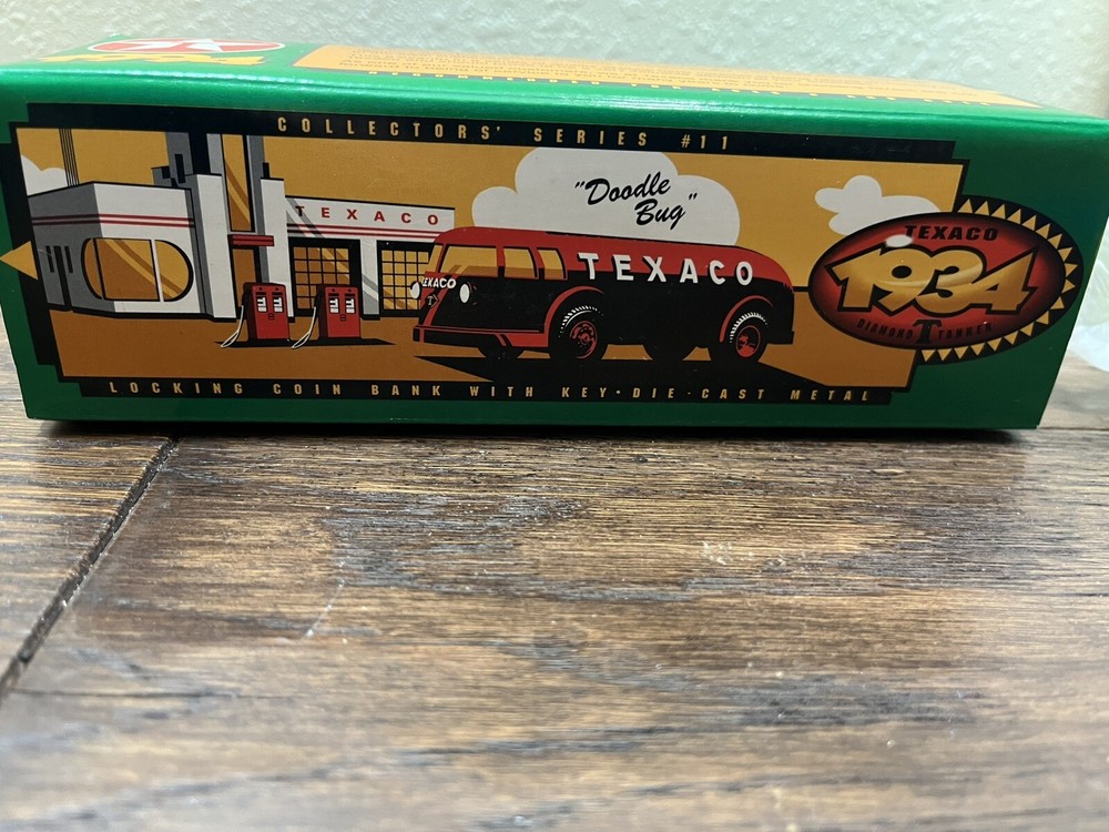 ERTL 1934 Texaco Doodle Bug Metal Truck Coin Bank Collector Series #11 New
