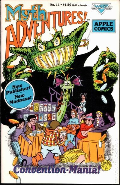Myth Adventures #11 FN 6.0 1986 Stock Image