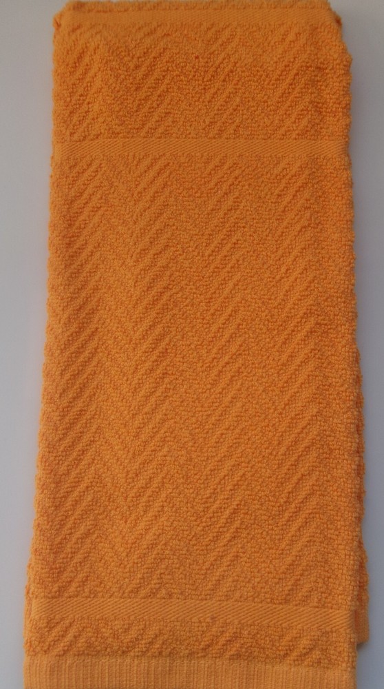 FULL uncut SOLID ORANGE The Big One spring Kitchen Towel NEW