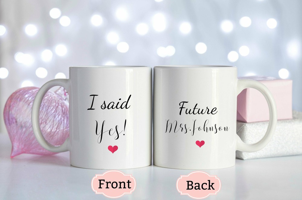 Custom Future Mrs Mug Engagement Mug Bride Tribe Mug Newlywed Gift Bride Mug