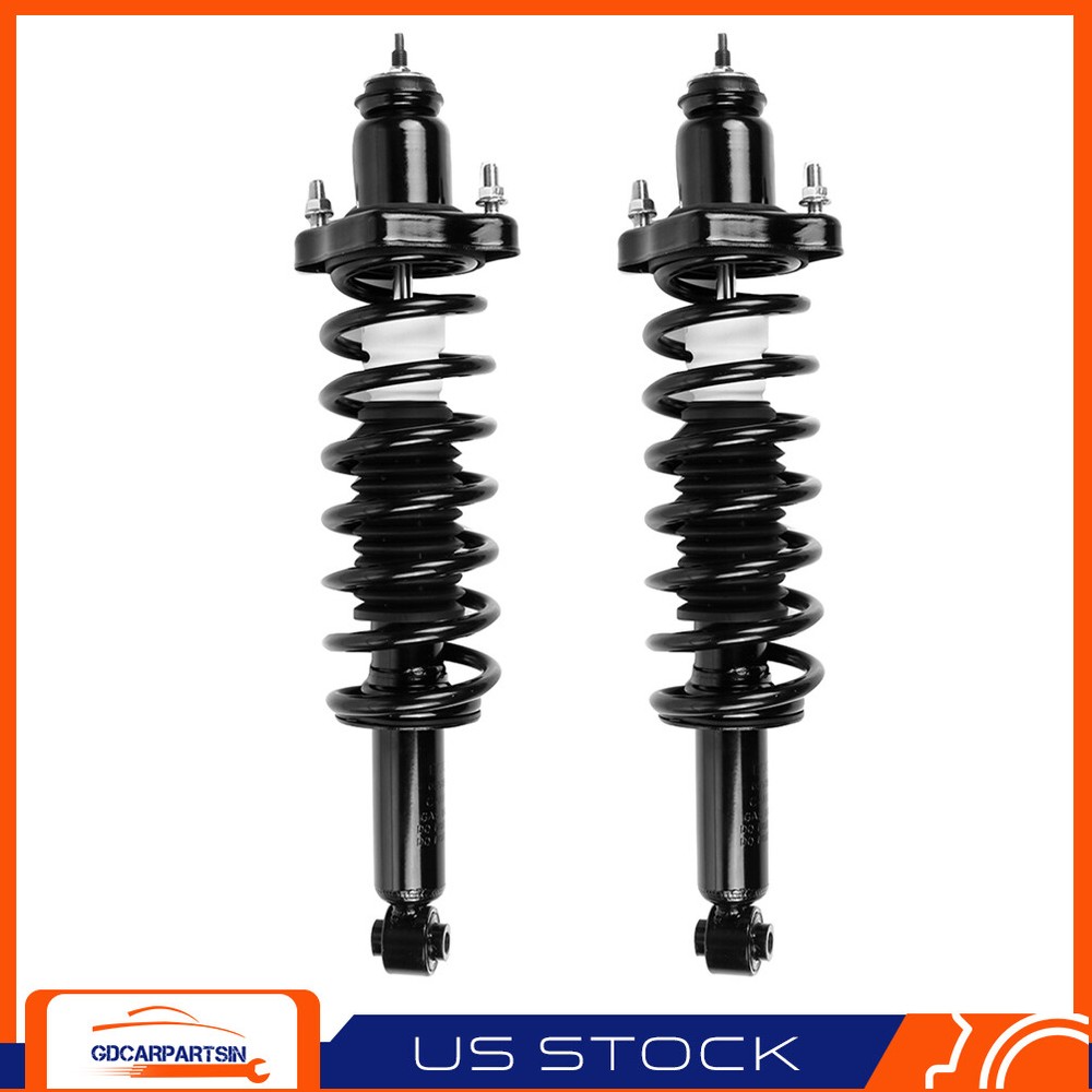 2007-2012 Dodge Caliber Rear Shocks with Coil Springs Pair