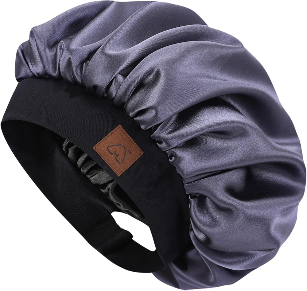 Satin Bonnet Silk Bonnet Sleep Cap for Women Hair Bonnet for Curly Hair Sleeping