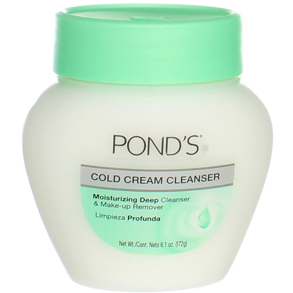 4 Pack Pond's Cold Cream Facial Cleanser, 6.1 oz