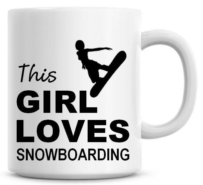 Snowboarding Lover Funny Coffee Mug for Winter Enthusiasts