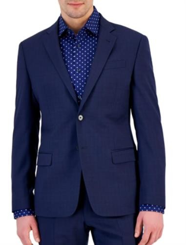 Armani Exchange Mens Slim Wool Suit Jacket 46R New $475 09GXX0-0X902