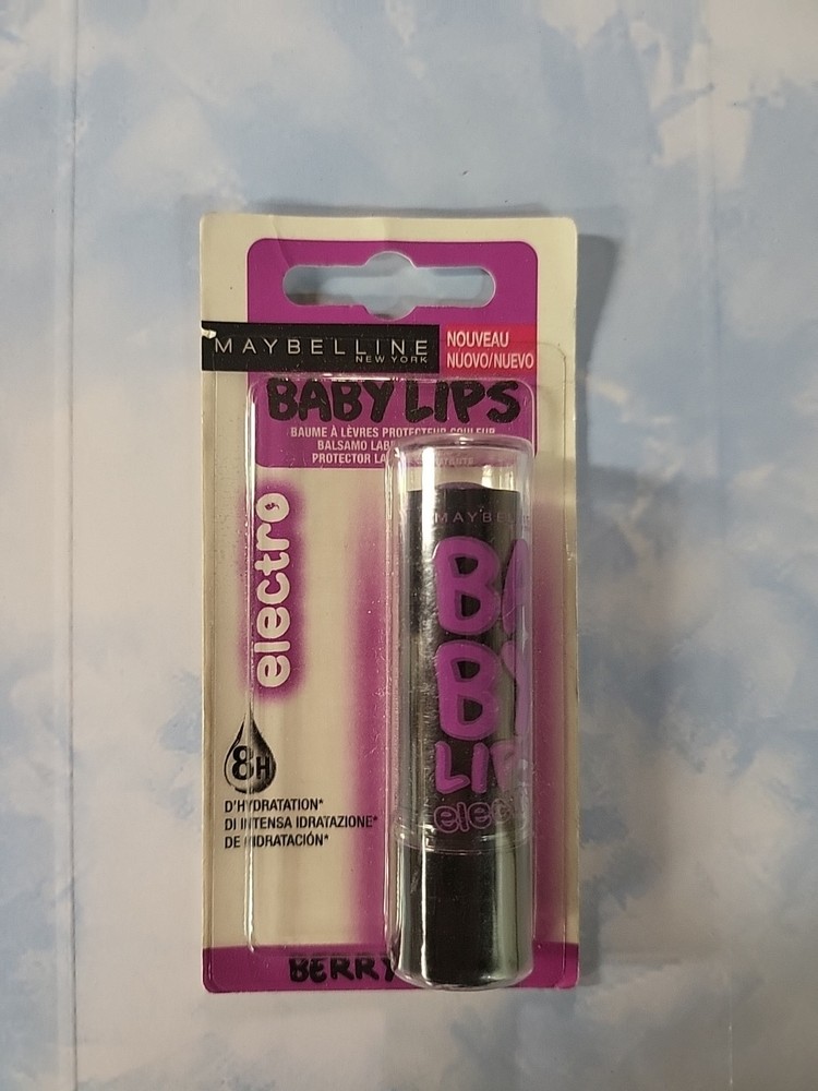 Maybelline New York Baby Lips Moisturizing Lip Balm  Berry Bomb Sealed New