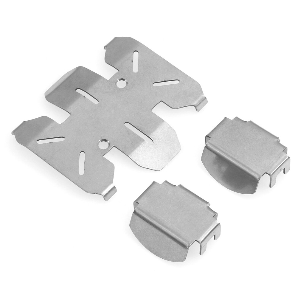 NEW Stainless Chassis Armor Skid Plate for Axial SCX10 PRO AXI03028 1/10 RC Car