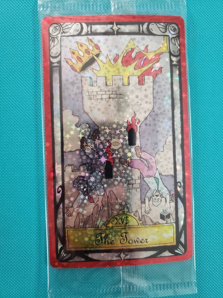MetaZoo Seance Big Box Exclusive Holo The Tower Tarot Card New Sealed