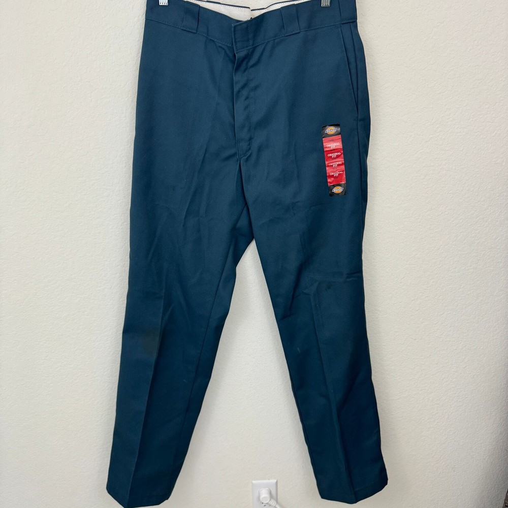 Dickies 874 Original Fit Twill Work Pants for Men - 34x34 Dark Gray