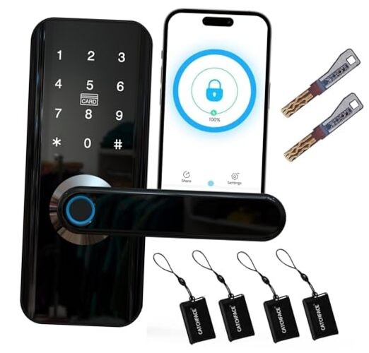 Smart Keyless Entry Door Lock with Keypad for Front Door & Bedroom