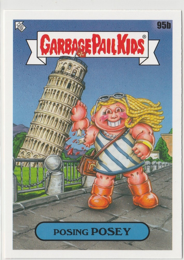 Posing Posey #95b Garbage Pail Kids GPK 2021 Vacation Edition