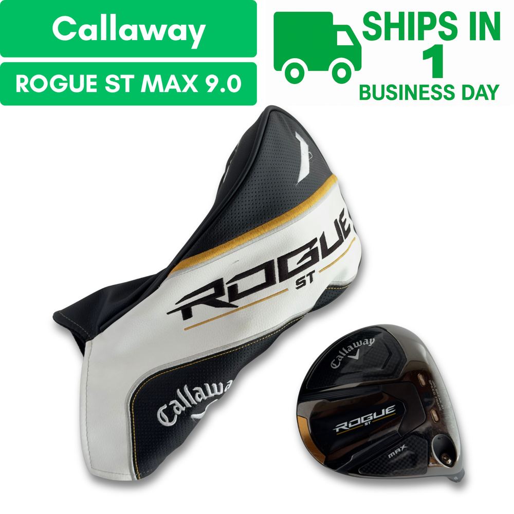 Callaway ROGUE ST MAX 9* Driver Head Only Right Hand USED FAST SHIP #6734