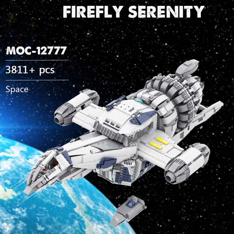 Firefly Serenity Spaceship Model 3811pc MOC Building Blocks Toy Set  