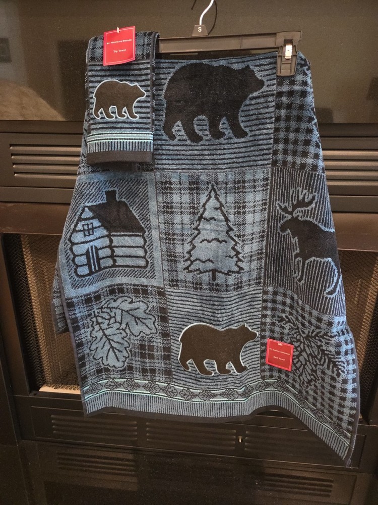 St Nicholas Square (Kohls) Great Outdoors Towel And Hand Towel