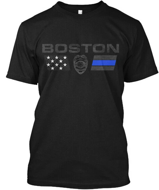 Boston Family Police Tee T-Shirt Gift Size S to 4XL