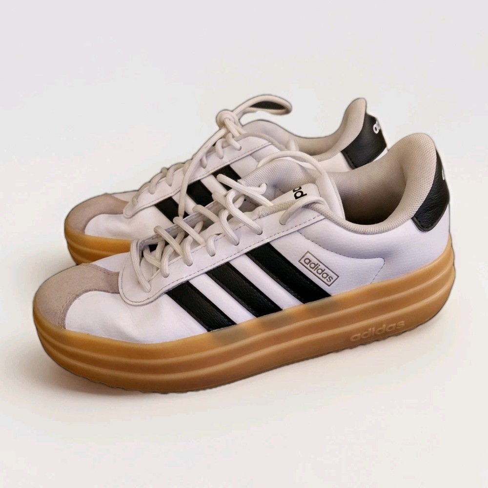 Adidas Women's Sneakers White/Black, Size 8 VL COURT 3.0 SHOES