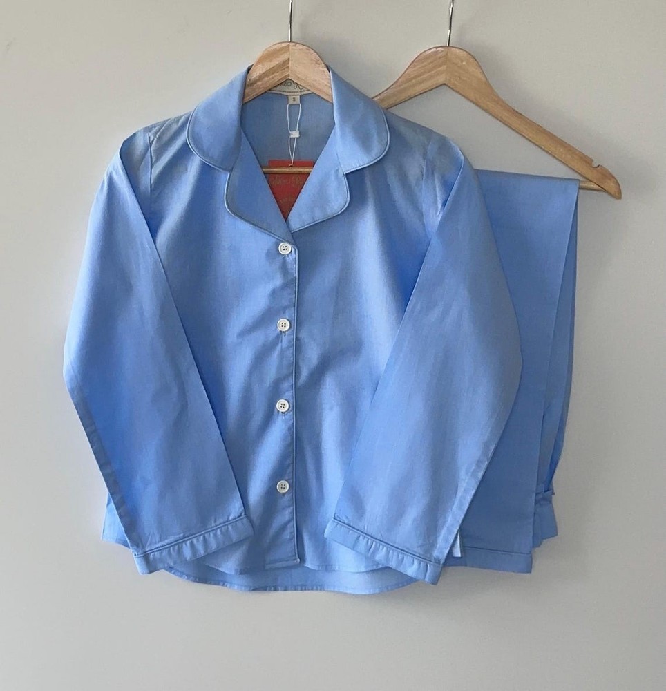 Soierose Women 100% Cotton Pajama Set in beautiful cool blue color - SR1049