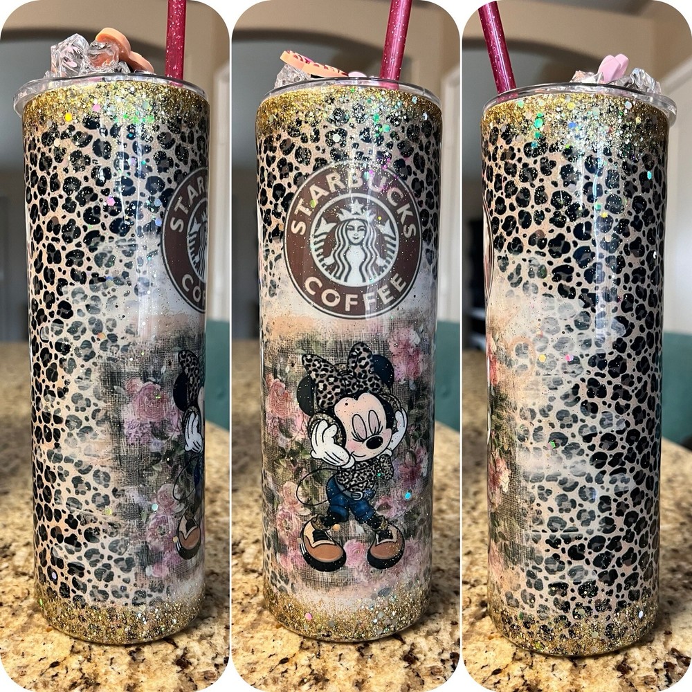 Valentines Day Gift Epoxy Glitter 20oz Tumbler Set-image