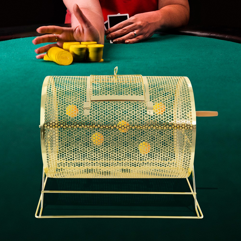 Large Raffle Ticket Drum Cage Holds 5000 Tickets or 300 Ping Pong Balls