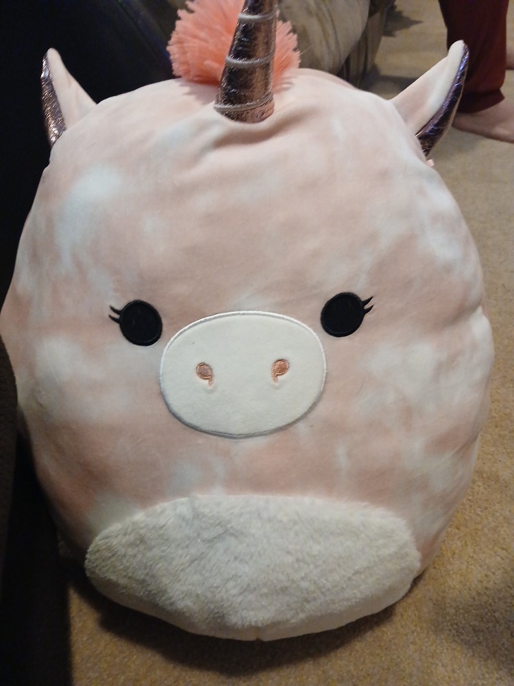 Squishmallows Large 16” Liel The Unicorn 2021 Exclusive Soft Cuddly Christmas