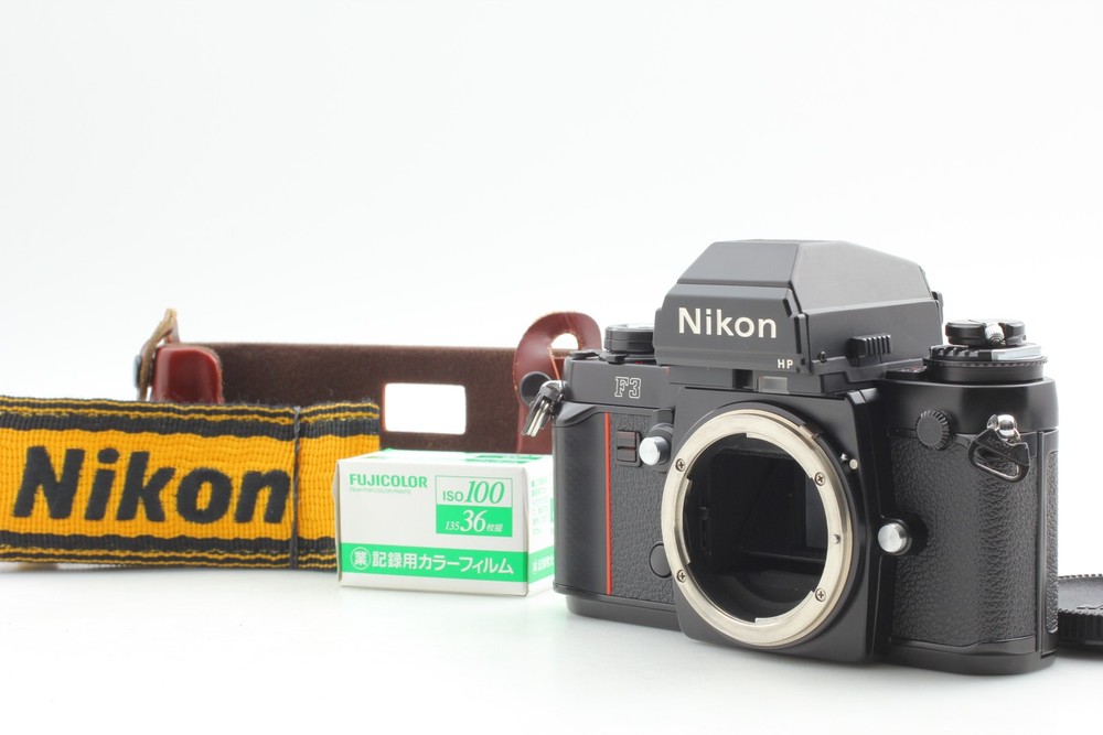 All Works [MINT] Nikon F3HP F3 HP SLR 35mm Film Camera Body w/ Strap from JAPAN