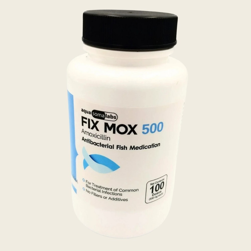 Fish Tank Antibiotic Treatment - AMoxil 500mg for Aquariums 200 Count