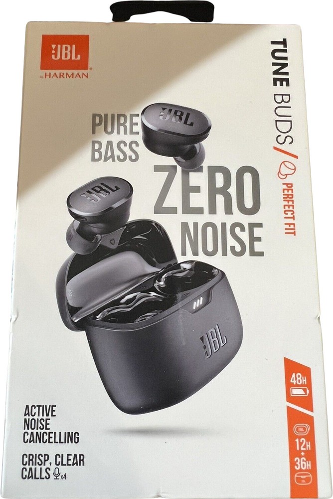 JBL Tune Buds True Wireless Earbuds - Black (JBLTBUDSBLKAM)