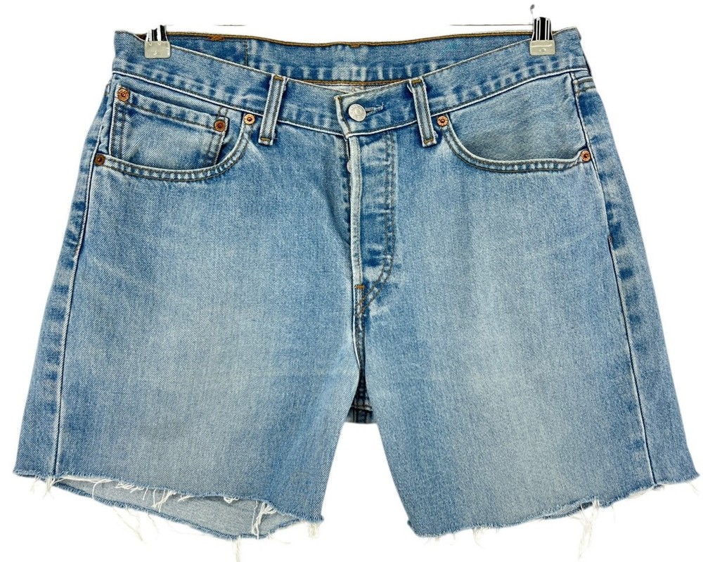 Levi's Strauss & Co 527 Men's Denim Casual Chino Shorts Blue Size W33