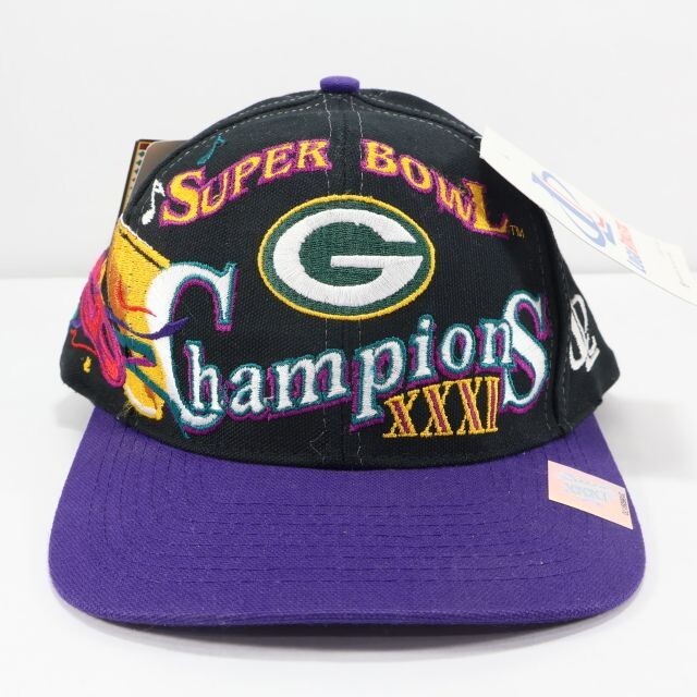 Green Bay Packers Super Bowl XXXI Champions Snapback Hat for Men NFL Football