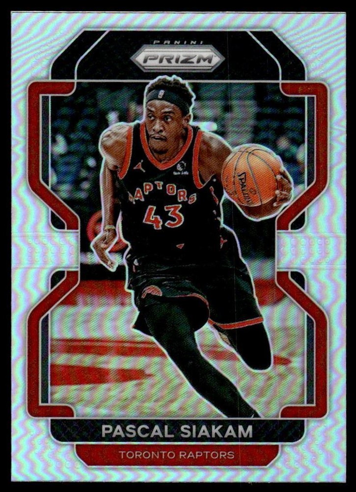 Pascal Siakam 2021-22 Panini Prizm Silver #174 Toronto Raptors