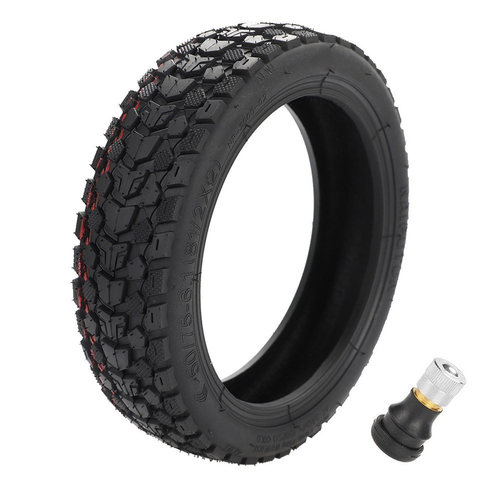 Tubeless Tire Black Electric Scooter Tire Excellent Replacement Off-road